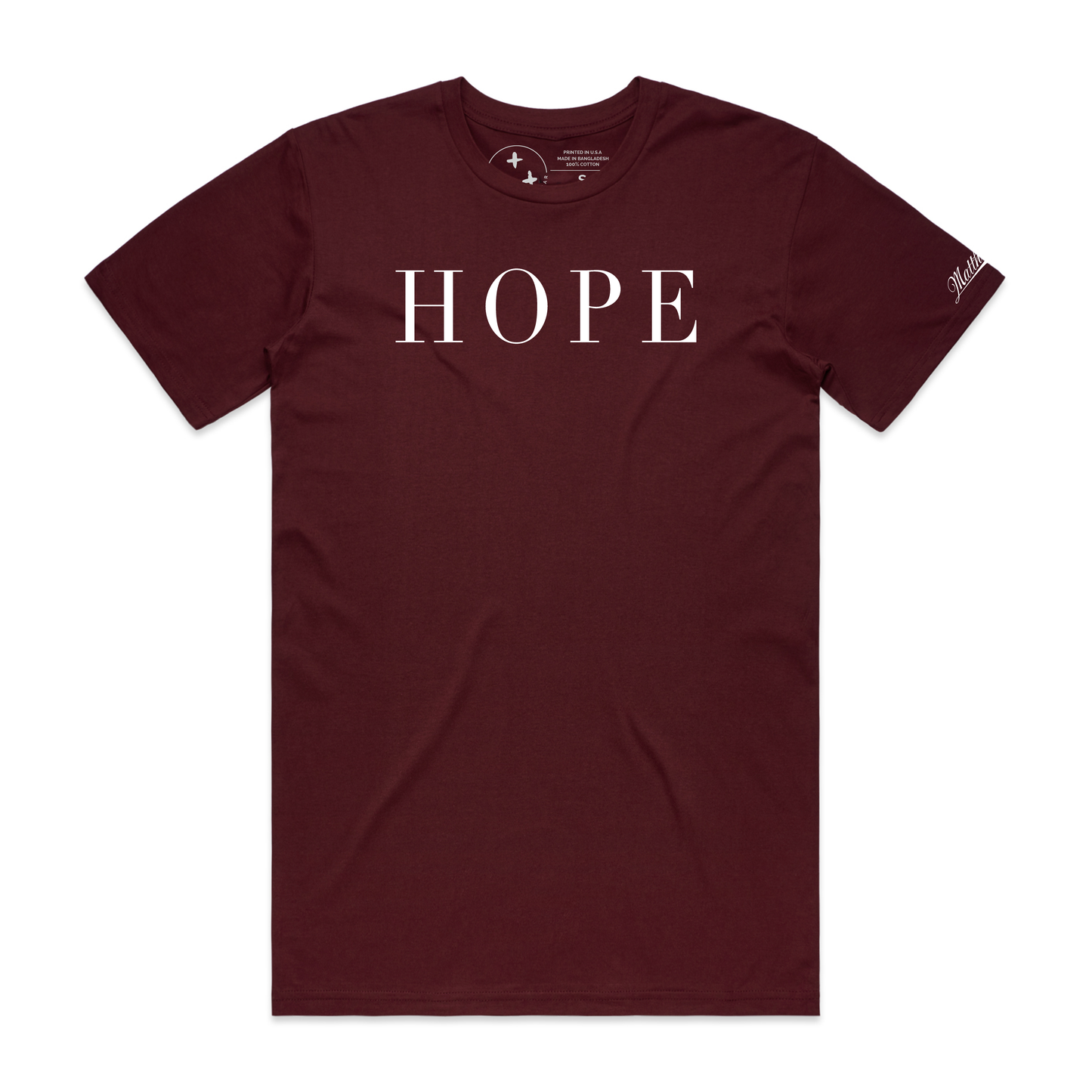 HOPE (Matthew 18:5) Adoption T-Shirt